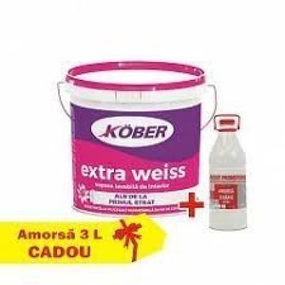 PACHET PROMOTIONAL: VOPSEA EXTRA WEISS PROMO AMORSA V4220AP-1-P17L + AMORSA G8109-P3L