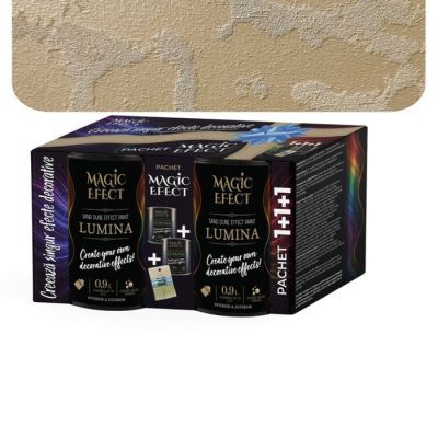Pachet vopsea magic efect dune de nisip lumina 07 imperial