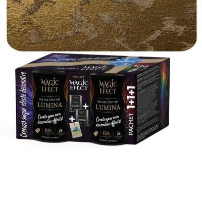 Pachet vopsea magic efect dune de nisip lumina 10 bronze
