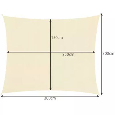 Panza de umbra 3x2m - bej Gardlov 23163