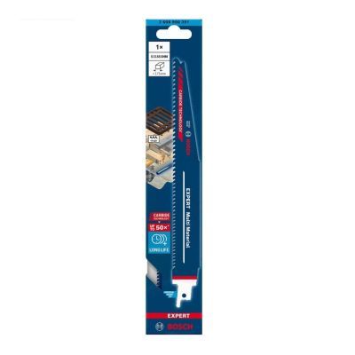 Panza fierastrau sabie Bosch, pentru lemn / metale / plastic, , 225 x 25 x 1.25 mm, 2608900391