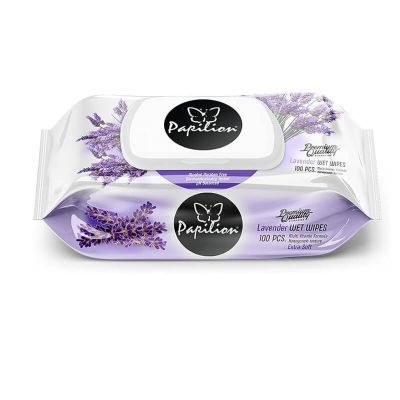 Papilion servetele umede lavanda 100 buc