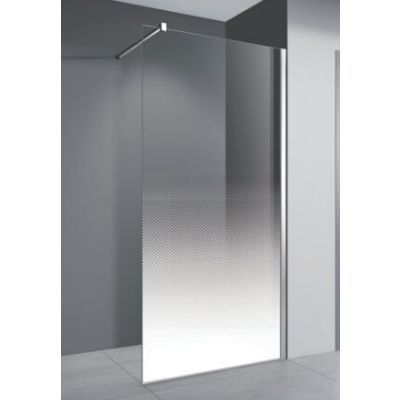 Paravan dus sticla fumurie alba profil cromat 900x1950 8mm E6A-7X-C Paravan dus sticla fumurie alba profil cromat 900x1950 8mm E6A-7X-C
