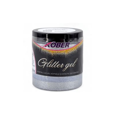 Pasta glitter gel argintiu 18-1-f0.2L PG8718