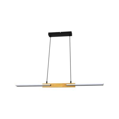 Pendule led anemona T 30W negru+lemn 3CCT lunus DLD-3002P