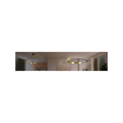 Pendule led carlia auriu+negru 36W 3CCT lunus DLD1002P Pendule led carlia auriu+negru 36W 3CCT lunus DLD1002P