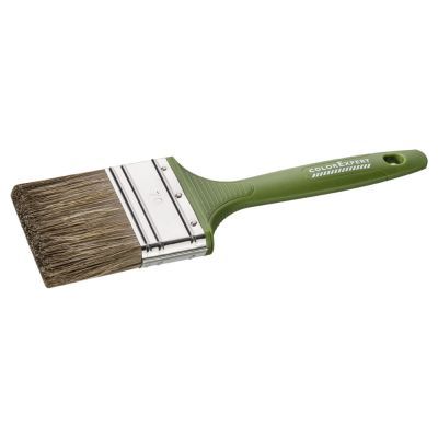 Pensulă lată 70 mm pentru lazuri, duritate 6, mâner plastic