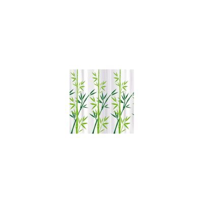 Perdea baie din material textil (MODEL BAMBUS) Bamboo GREEN-TATKRAFT 18013/r
