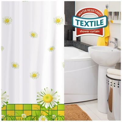 Perdea baie din material textil (MODEL MUSETEL) CHAMONILE-TATKRAFT 18037/r Perdea baie din material textil (MODEL MUSETEL) CHAMONILE-TATKRAFT 18037/r