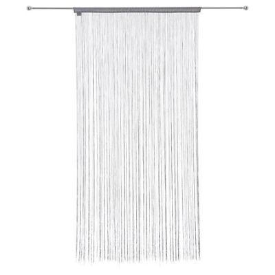Perdea din fir gri 90X200 cm 103860b
