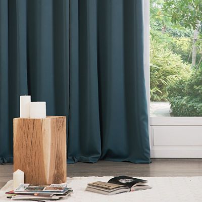 Perdea opaca 135x240 in albastru 120598 O