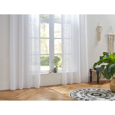 Perdea transparenta Alton 140x240 cm alb 146272Z