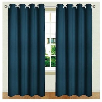 Draperie albastru petrol 140X240 Velvet
