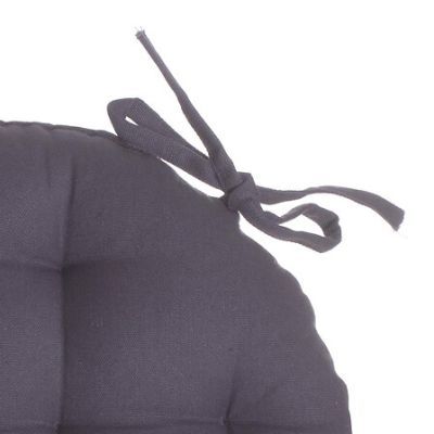 Perna scaun rotunda D38 cm gri inchis 131649L