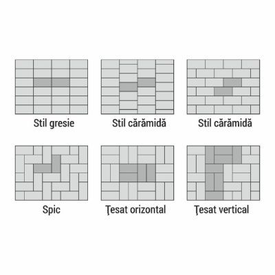 Piatra decorativa - Traver Stone 50X20 cm gri