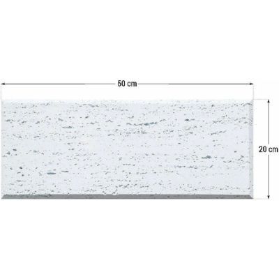 Piatra decorativa - Traver Stone 50X20 cm White