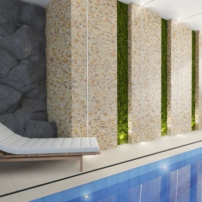 Piatra decorativa triple MIX Marble Stone 2.3X4.8 (0.53MP/CUT) 19094