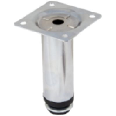 Picior de mobilier otel reglabil crom 80mm 676737