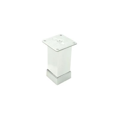 Picior reglabil din aluminiu 40x40x120mm cromat satinat 46911 Picior reglabil din aluminiu 40x40x120mm cromat satinat 46911