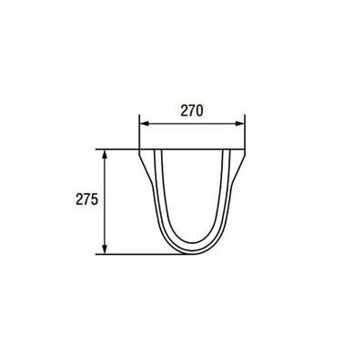 Piedestal suspendat President K08-012 Cersanit