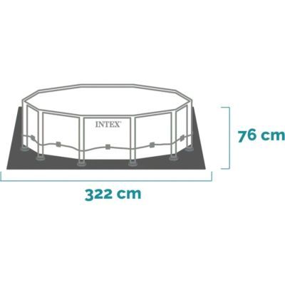 Piscina de gradina cu cadru 305 x 76 cm INTEX 28200ND Piscina de gradina cu cadru 305 x 76 cm INTEX 28200ND