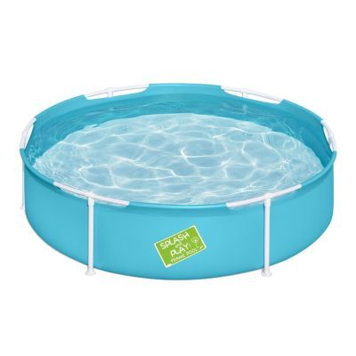 Piscina copii, cu cadru metalic, Bestway 56283, rotunda, 152 x 38 cm