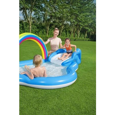 Centru de joaca copii, Bestway Rainbow, 257 x 145 x 91 cm