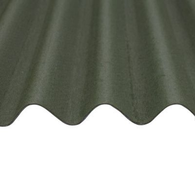 Placa Onduline Base, verde, 0,85 x 2 m, 2,6 mm