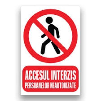 Placute semne, avertizare si indicatoare