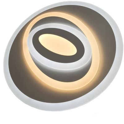 Plafoniera 70W 35+35 cu telecomanda RF design Olive ADO3S-70W-OLV-2.4G