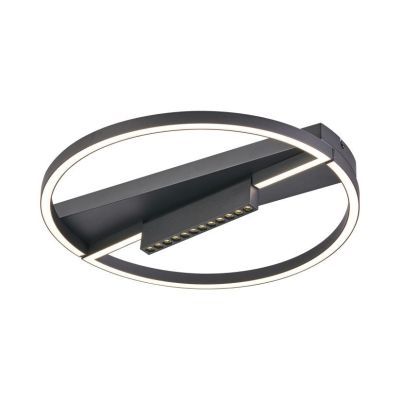 Plafoniera CORE R, 30W, 4000 K, IP20, 220-240V, negru, metal KL151092