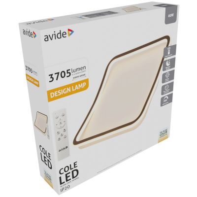 Plafoniera cu telecomanda RF Design Cole Avide ADO3S-COL-2.4G