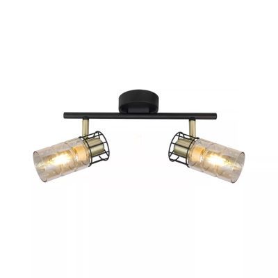Plafoniera IDEAL AP2, IP20, 220-240V, E14, H 14 x L 30 x W 8 cm, negru, alama, metal KL162000 Plafoniera IDEAL AP2, IP20, 220-240V, E14, H 14 x L 30 x W 8 cm, negru, alama, metal KL162000