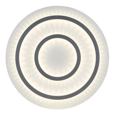 Plafoniera LED reglabila 60W/230V, 3000-6500K, ? 55 cm, alba, cu telecomanda
