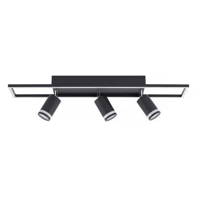 Plafoniera LEYLA PL3, 16W, 3000 K, IP20, 220-240V, negru, metal KL163020