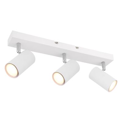 Plafoniera metal alb/crom 410x60x120 35W 230V 57911-3W