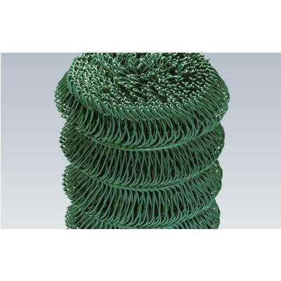 Plasa impletita PVC, diametru 2.5, 150H, 25m, P6x6, verde