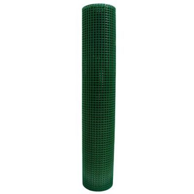Plasa sudata zincata plastifiata, 1H, 10m, 1mm, P13x13