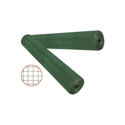 Plasa sudata zn plastifiata B:0.5 m, L:10 m, G:1 mm, P:13x13 mm, 674455
