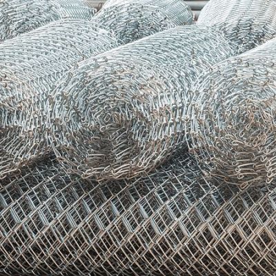 Plasa gard impletita, zincata, 1.8 mm, 1.2 x 10 m, gri