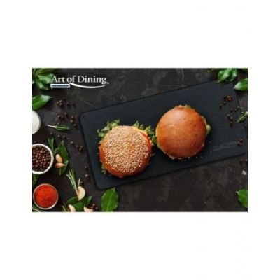 Platou ardezie dreptunghiular 30X15 cm Hr-jt-3015