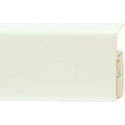 Plinta cu canal alb mat 2.2ML PP80M-0-318