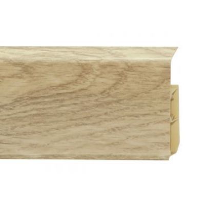 Plinta cu canal stejar suprema 2.2ml pp80m-0-302