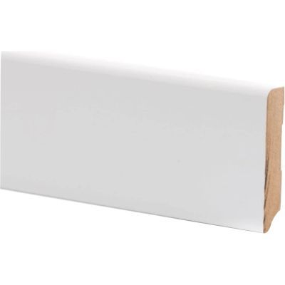 Plinta MDF 60mmx2440mm alb MDF06024401-667