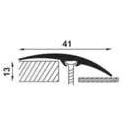 PM72441E Profil al trecere cu dif nivel cu surub ascuns stejar roscat 41mm/270cm PM72441E Profil al trecere cu dif nivel cu surub ascuns stejar roscat 41mm/270cm