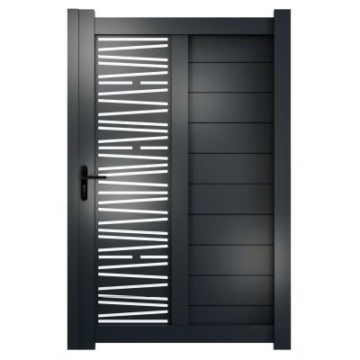 Poarta culisanta stanga rama 1500X3100 lungime totala 4600 Antracit