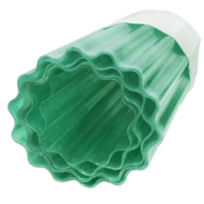 Rulou poliester ondulat, verde, 200m, 30ml/sul