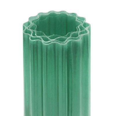 Poliester ondulat verde 40*1.0M Aro-17-400*100