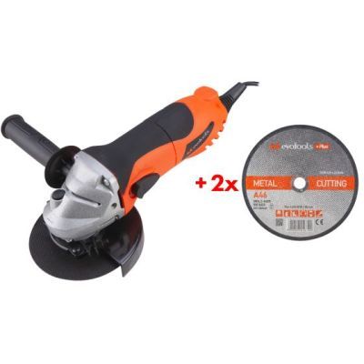 Polizor unghiular Ag 125 Epto + 2x disc abraziv etp 125 mm 676978