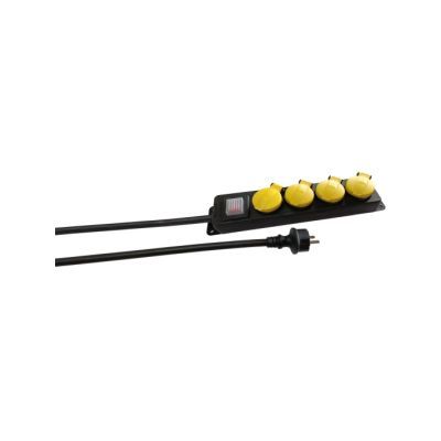 Prelungitor IP44 4P+Intr. H07RN-F 3G2.5-20M LUNUS PRE44-4P20M